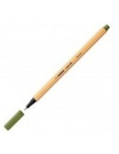 C 10 STABILO POINT 88 VERDE MUSGO Nº35 PUNTA DE FIBRA 04MM